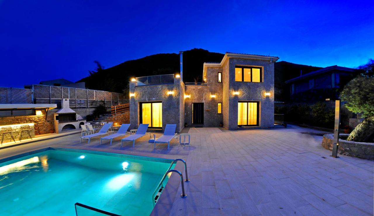 Ionian Stone Luxury Villa نِكيانا المظهر الخارجي الصورة