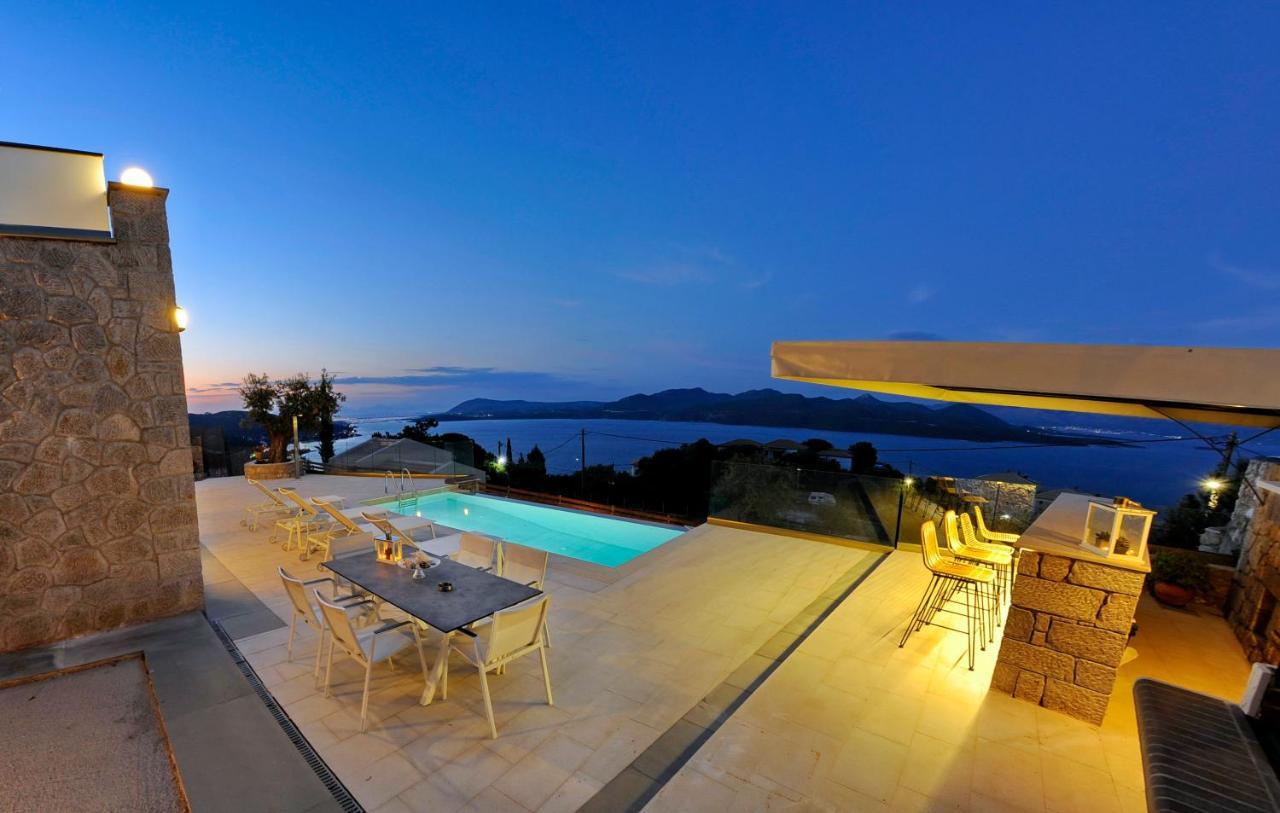 Ionian Stone Luxury Villa نِكيانا المظهر الخارجي الصورة