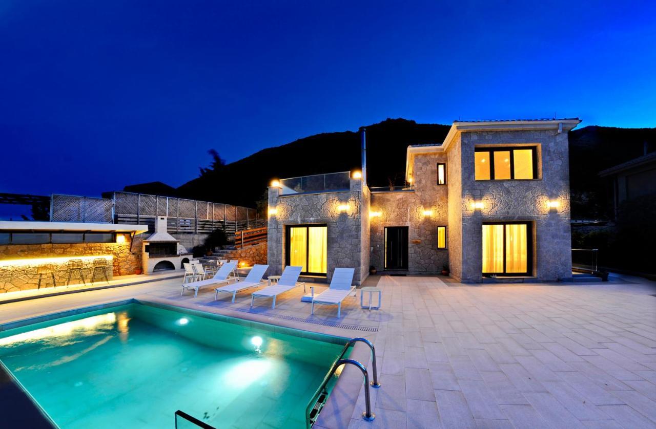 Ionian Stone Luxury Villa نِكيانا المظهر الخارجي الصورة