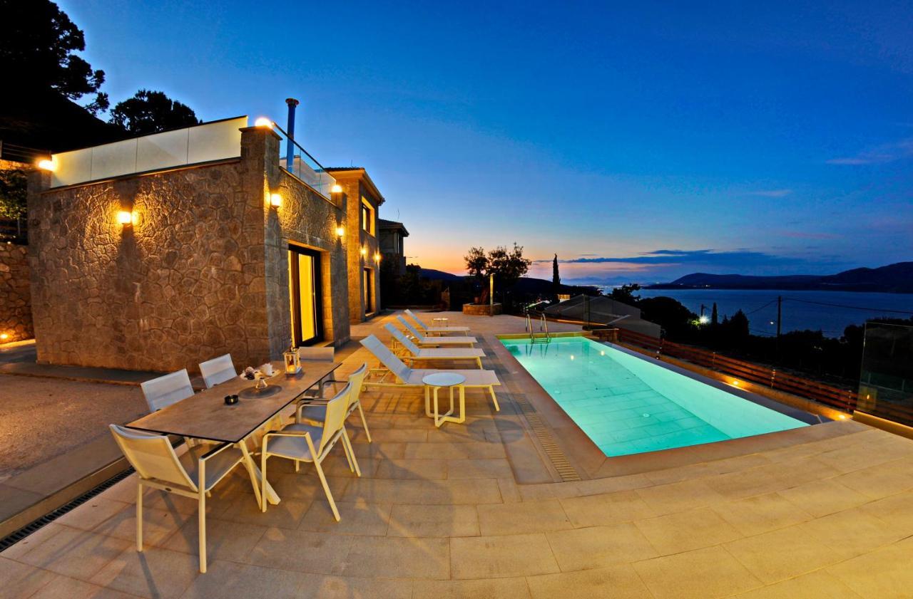 Ionian Stone Luxury Villa نِكيانا المظهر الخارجي الصورة