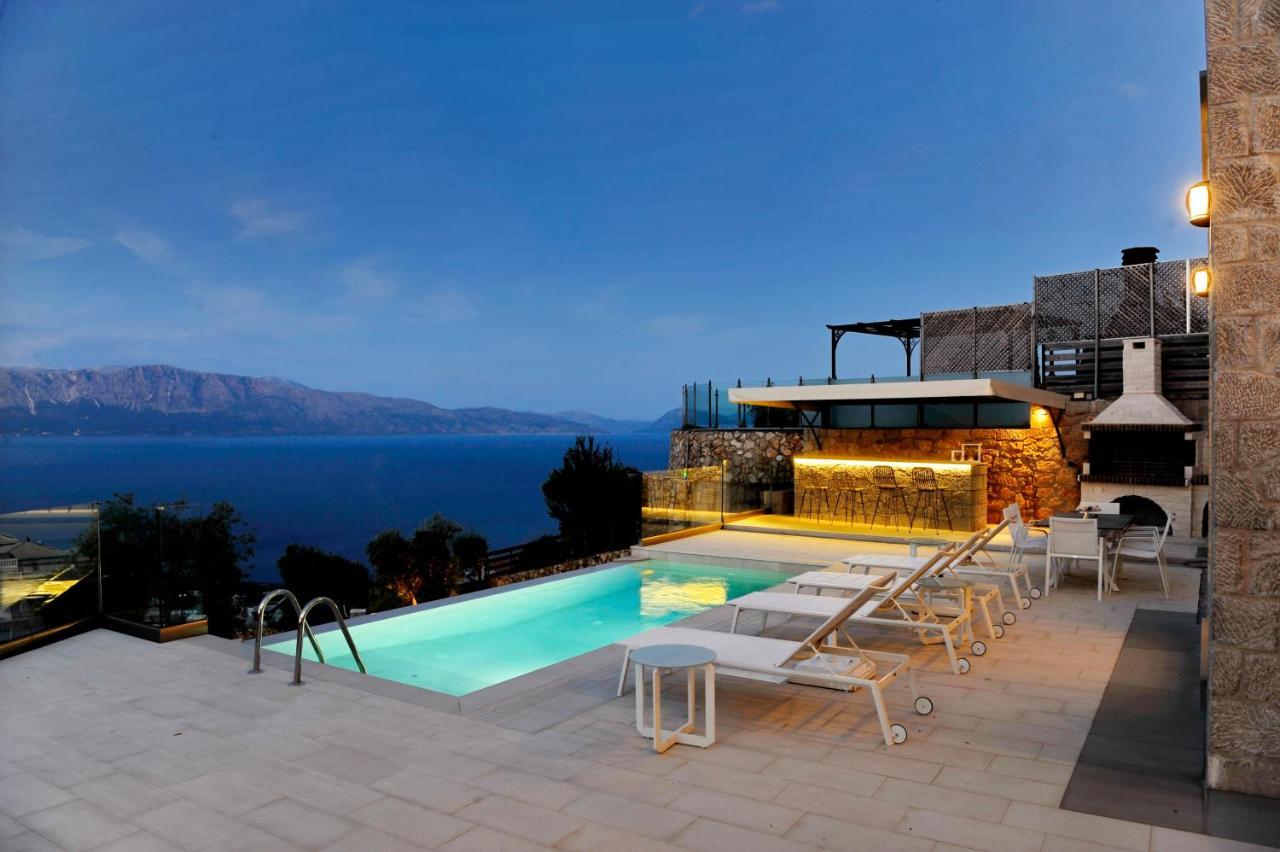 Ionian Stone Luxury Villa نِكيانا المظهر الخارجي الصورة
