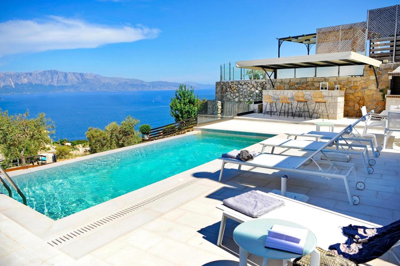Ionian Stone Luxury Villa نِكيانا المظهر الخارجي الصورة