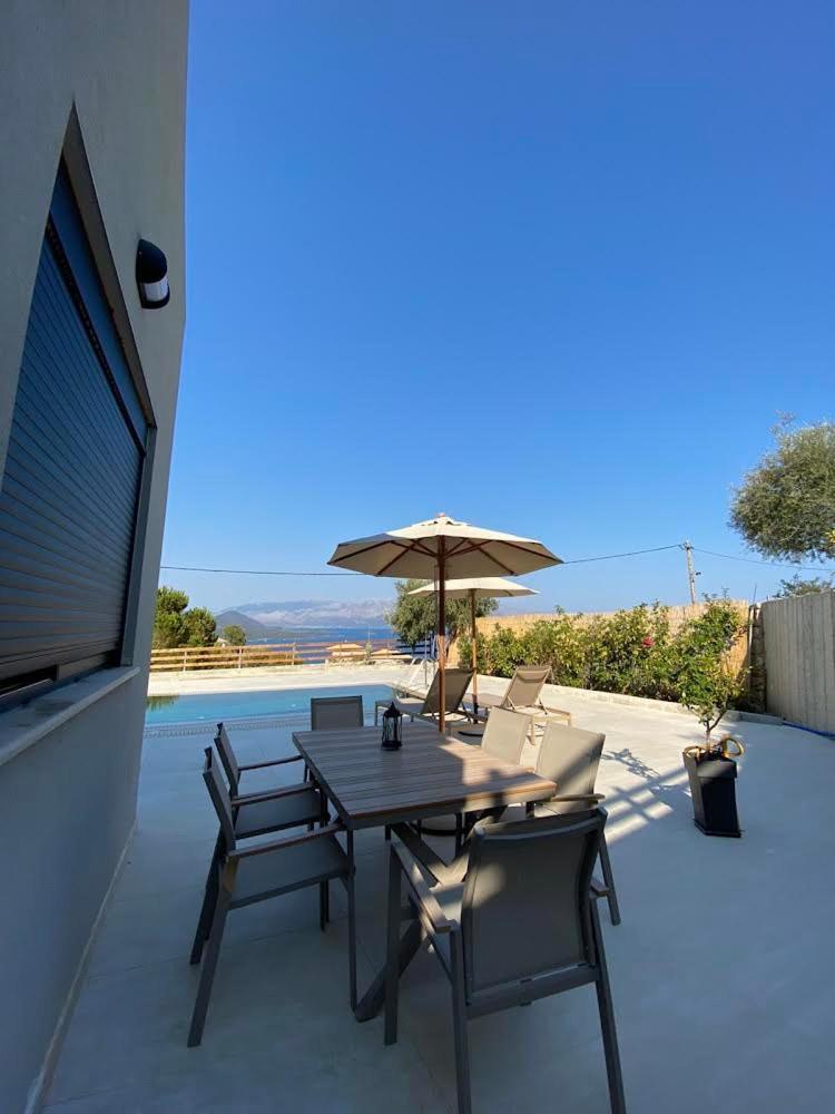 Ionian Stone Luxury Villa نِكيانا المظهر الخارجي الصورة