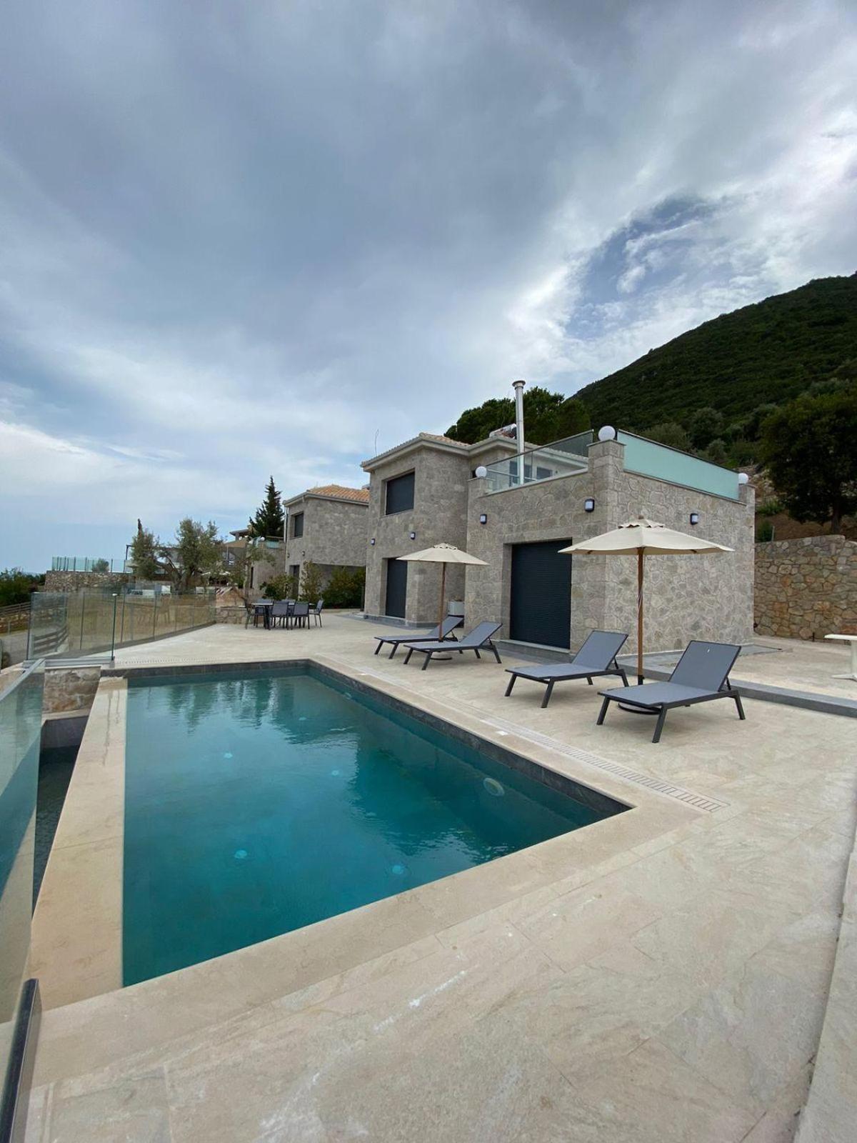 Ionian Stone Luxury Villa نِكيانا المظهر الخارجي الصورة